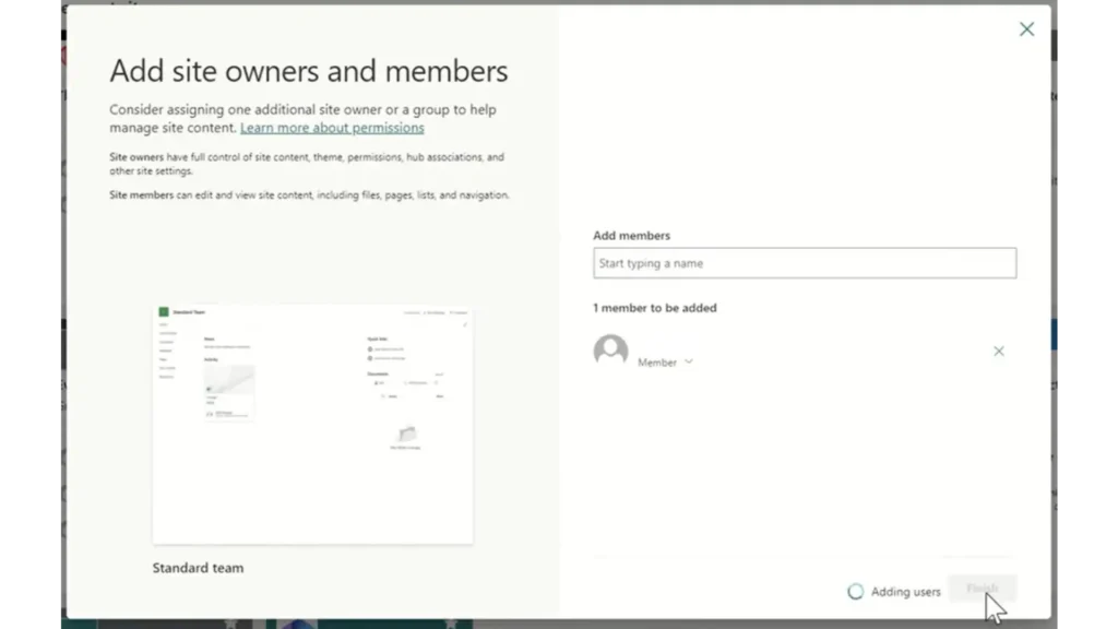 Confirm SharePoints Details