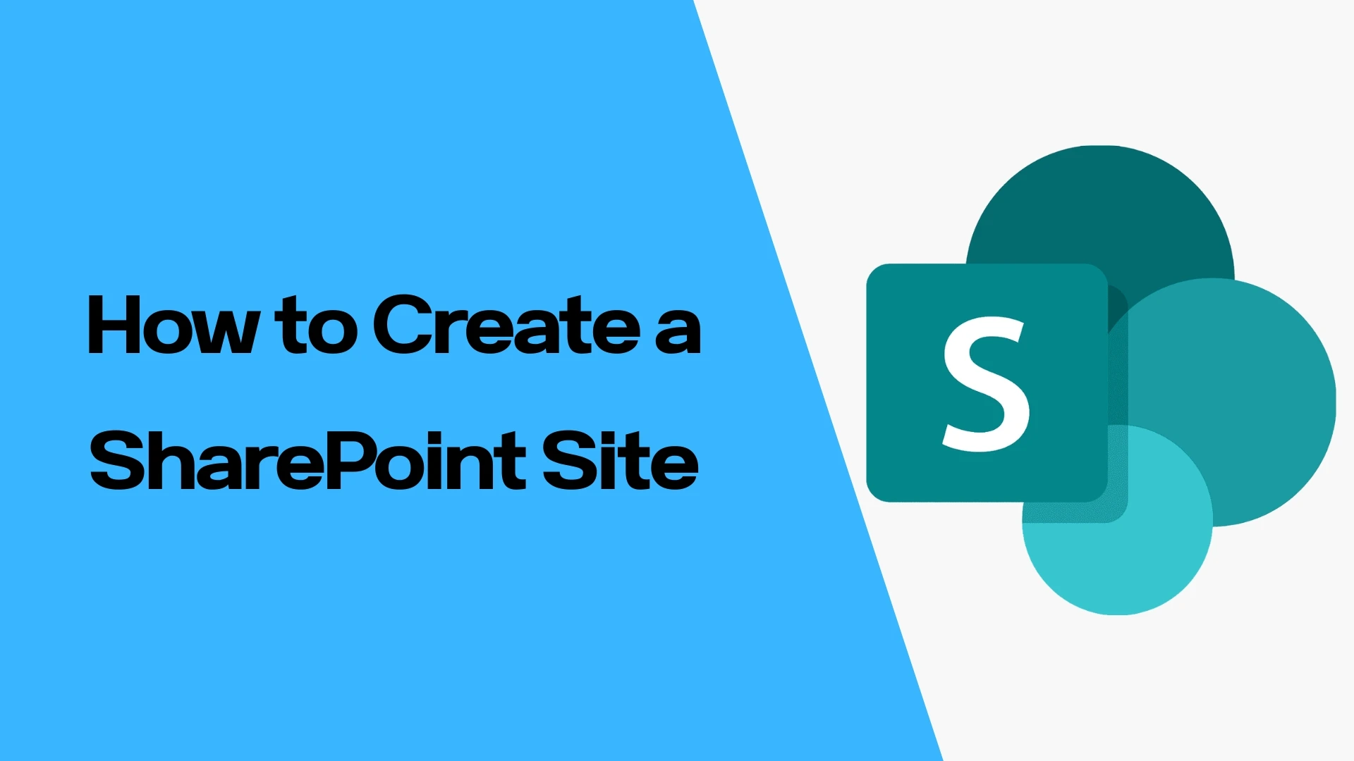 How to Create a SharePoint Site